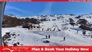 Archiviertes Webcam Bild: Charlotte Pass: Kosciuszko Triple Chair am 27.08.2026 um 06:43 Uhr