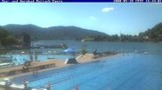 Archiviertes Webcam Bild: Rottach-Egern: See- und Warmbad am 28.05.2026 um 16:05 Uhr