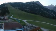 Archived webcam image showing Seefeld - Panorama Rosshütte on 1 Oct 2026 at 08:35