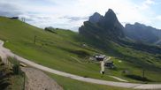 Archived webcam image showing Seceda panorama view on 15 Jun 2026 at 08:30
