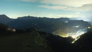 Archived webcam image showing Seceda panorama view on 15 Jun 2026 at 00:30