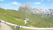 Archived webcam image showing Seceda panorama view on 12 Jul 2026 at 14:03