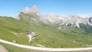 Archived webcam image showing Seceda panorama view on 12 Jul 2026 at 16:03