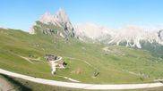Archived webcam image showing Seceda panorama view on 12 Jul 2026 at 18:03