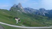 Archived webcam image showing Seceda panorama view on 2 Aug 2026 at 04:04