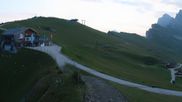 Archived webcam image showing Seceda panorama view on 2 Aug 2026 at 06:04