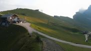 Archived webcam image showing Seceda panorama view on 2 Aug 2026 at 07:04