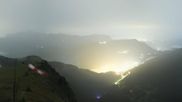 Archived webcam image showing Seceda panorama view on 2 Aug 2026 at 00:04