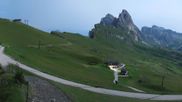Archived webcam image showing Seceda panorama view on 2 Aug 2026 at 02:04