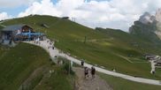 Archived webcam image showing Seceda panorama view on 2 Aug 2026 at 14:04