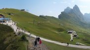 Archived webcam image showing Seceda panorama view on 2 Aug 2026 at 10:04