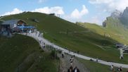 Archived webcam image showing Seceda panorama view on 2 Aug 2026 at 12:04