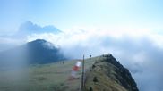 Archiviertes Webcam Bild: Gröden: Seceda Panoramablick am 27.08.2026 um 02:22 Uhr