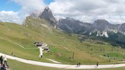 Archived webcam image showing Seceda panorama view on 23 Aug 2026 at 14:48