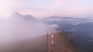 Archived webcam image showing Seceda panorama view on 18 Sep 2026 at 07:57