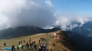 Archived webcam image showing Seceda panorama view on 18 Sep 2026 at 10:57