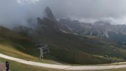 Archived webcam image showing Seceda panorama view on 18 Sep 2026 at 12:57
