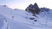 Archived webcam image showing Seceda panorama view on 26 Feb 2026 at 07:30