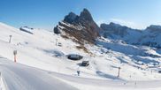 Archived webcam image showing Seceda panorama view on 26 Feb 2026 at 08:30
