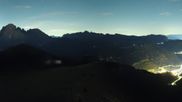 Archiviertes Webcam Bild: Gröden: Seceda Panoramablick am 15.10.2026 um 02:04 Uhr