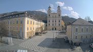 Archived webcam image showing Market square in Mondsee on 4 Mar 2026 at 10:20