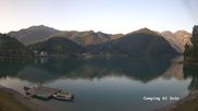 Archived webcam image showing Lago di Ledro on 3 Aug 2026 at 07:09