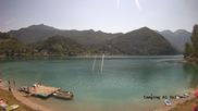 Archived webcam image showing Lago di Ledro on 3 Aug 2026 at 14:09
