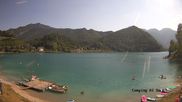 Archived webcam image showing Lago di Ledro on 3 Aug 2026 at 16:09