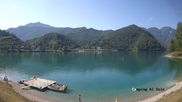 Archived webcam image showing Lago di Ledro on 3 Aug 2026 at 10:09