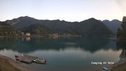 Archived webcam image showing Lago di Ledro on 3 Aug 2026 at 20:09