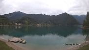 Archived webcam image showing Lago di Ledro on 18 Sep 2026 at 07:24