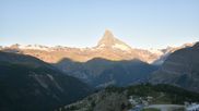 Archiviertes Webcam Bild: Zermatt: Station Sunnega mit Blick aufs Matterhorn am 12.07.2026 um 06:55 Uhr