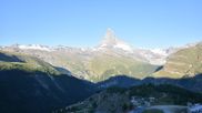 Archiviertes Webcam Bild: Zermatt: Station Sunnega mit Blick aufs Matterhorn am 12.07.2026 um 07:55 Uhr