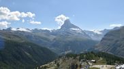 Archiviertes Webcam Bild: Zermatt: Station Sunnega mit Blick aufs Matterhorn am 12.07.2026 um 16:55 Uhr