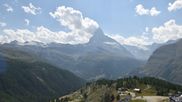 Archiviertes Webcam Bild: Zermatt: Station Sunnega mit Blick aufs Matterhorn am 29.07.2026 um 16:47 Uhr