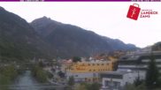 Archived webcam image showing River Inn in the city of Landeck on 6 May 2026 at 08:27