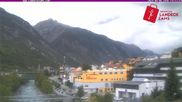 Archived webcam image showing River Inn in the city of Landeck on 6 May 2026 at 14:27