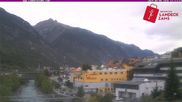 Archived webcam image showing River Inn in the city of Landeck on 6 May 2026 at 10:27