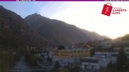 Archived webcam image showing River Inn in the city of Landeck on 3 May 2026 at 06:43