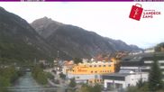 Archived webcam image showing River Inn in the city of Landeck on 3 May 2026 at 14:43
