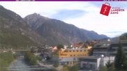 Archived webcam image showing River Inn in the city of Landeck on 3 May 2026 at 10:43