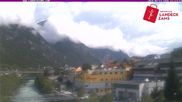 Archived webcam image showing River Inn in the city of Landeck on 15 Jul 2026 at 10:15