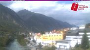 Archiviertes Webcam Bild: Landeck im Inntal am 10.08.2026 um 16:18 Uhr