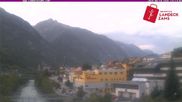 Archiviertes Webcam Bild: Landeck im Inntal am 10.08.2026 um 18:18 Uhr