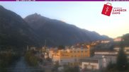 Archived webcam image showing River Inn in the city of Landeck on 30 Sep 2026 at 18:03