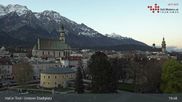 Archived webcam image showing Hall Tyrol - Market place on 8 Apr 2026 at 01:02