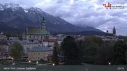 Archived webcam image showing Hall Tyrol - Market place on 22 Apr 2026 at 03:22