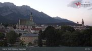 Archived webcam image showing Hall Tyrol - Market place on 12 Jul 2026 at 03:36