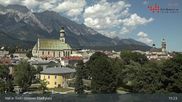 Archived webcam image showing Hall Tyrol - Market place on 12 Jul 2026 at 15:36