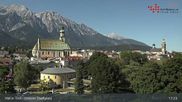 Archived webcam image showing Hall Tyrol - Market place on 12 Jul 2026 at 17:36
